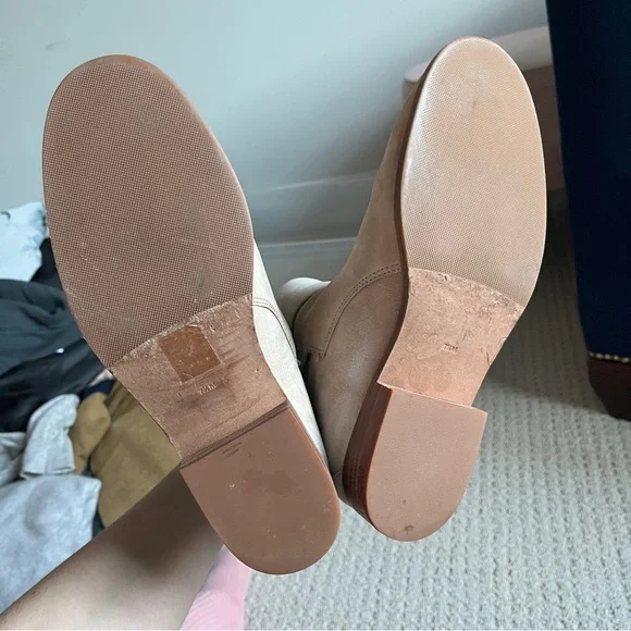 Tory Burch Tan Suede Leather Boots - Picture 7 of 8